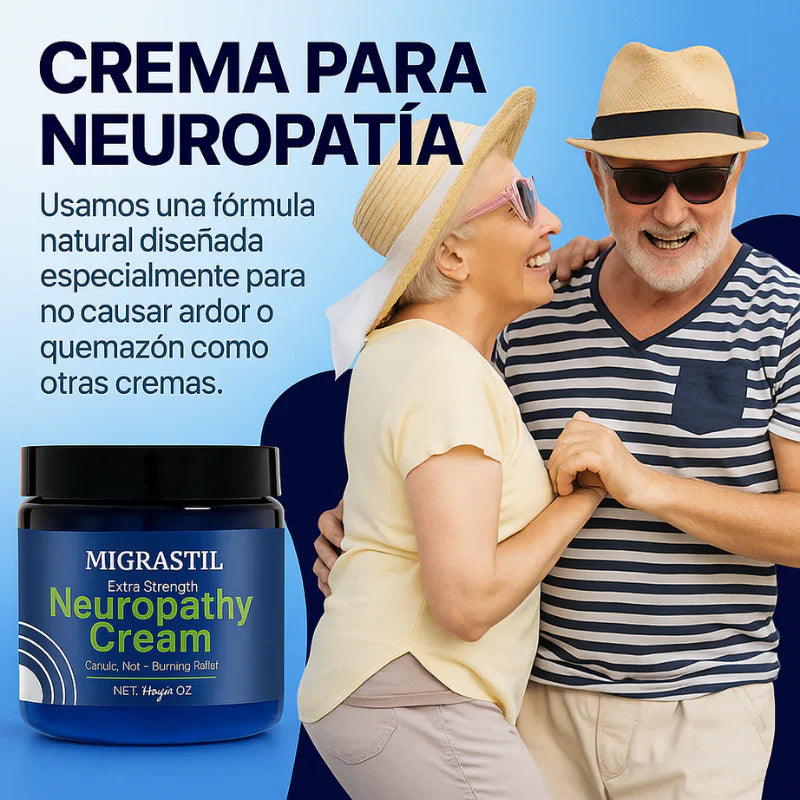 Migrastil™ Crema para Neuropatía Extra Fuerte ORIGINAL