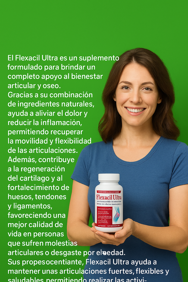 Aliviar el dolor articular con FLEXACIL ULTRA