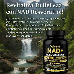 NAD + Resveratrol - La Fusión de Energía y Longevidad