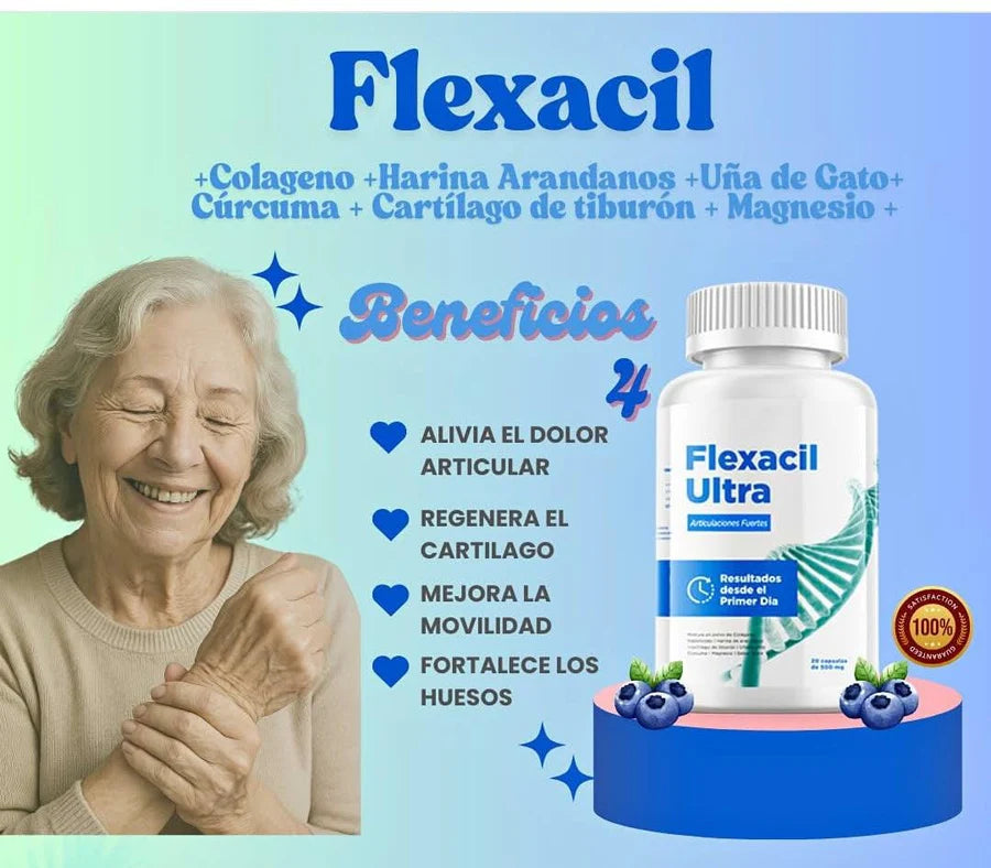 Aliviar el dolor articular con FLEXACIL ULTRA