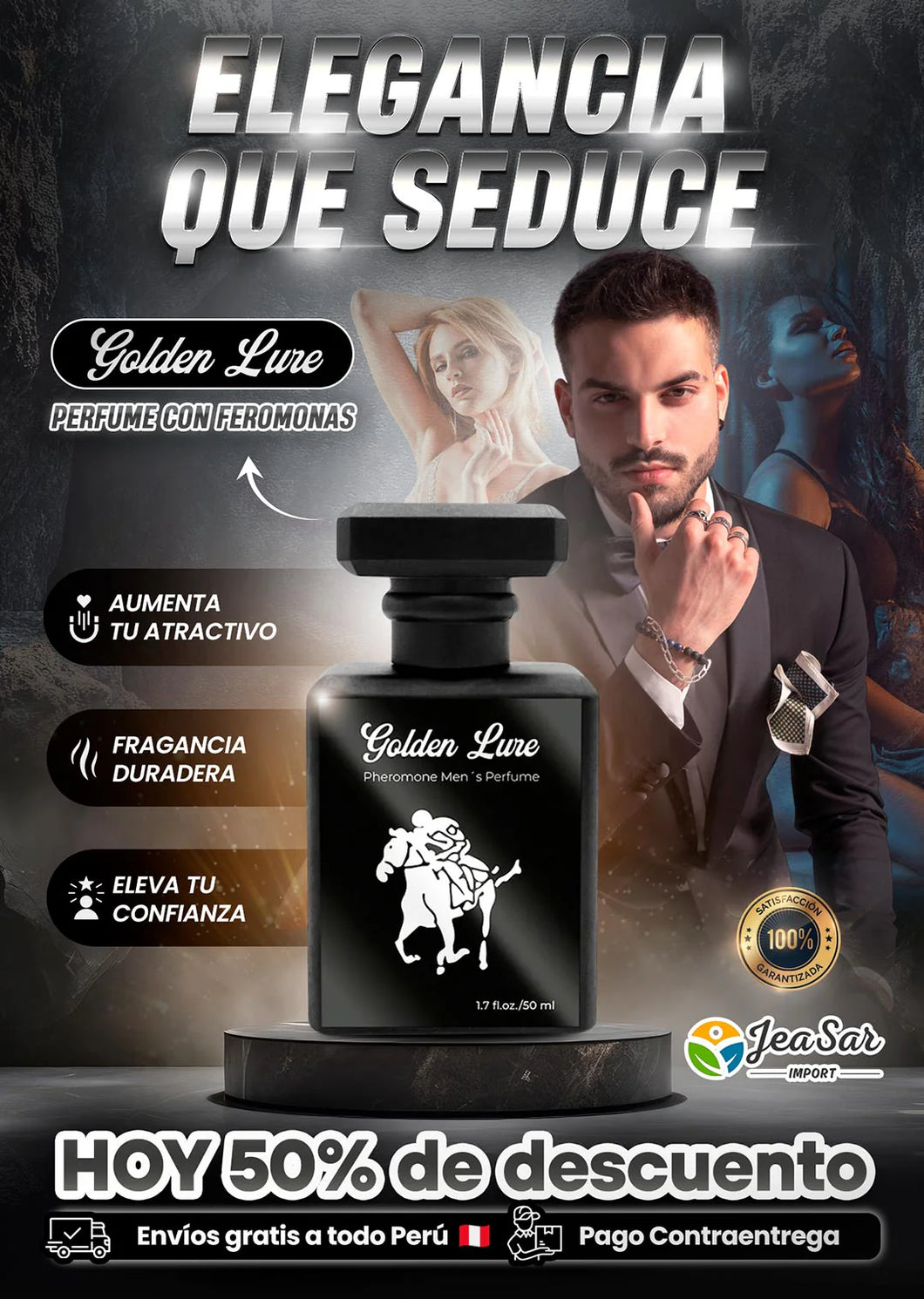 ELEGANCIA QUE SEDUCE - GOLDEN LURE